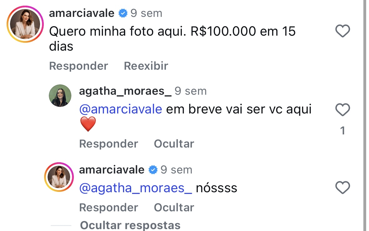 Cliente no Instagram: quero minha foto aqui, R$100 mil em 15 dias